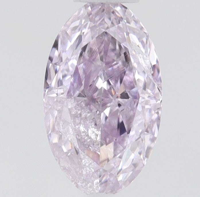 Loose Diamond - OVAL 0.3ct Fancy Pinkish Purple I2: Loose Diamond - OVAL 0.3ct Fancy Pinkish Purple I2 Source: Natural Shape: OVAL Carats: 0.3 Color: Fancy Pinkish Purple Certification: GIA Video: