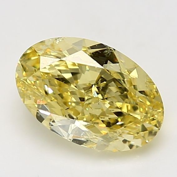 Loose Diamond - OVAL 2.03ct Fancy Intense Yellow SI2: Loose Diamond - OVAL 2.03ct Fancy Intense Yellow SI2 Source: Natural Shape: OVAL Carats: 2.03 Color: Fancy Intense Yellow Certification: GIA Video: