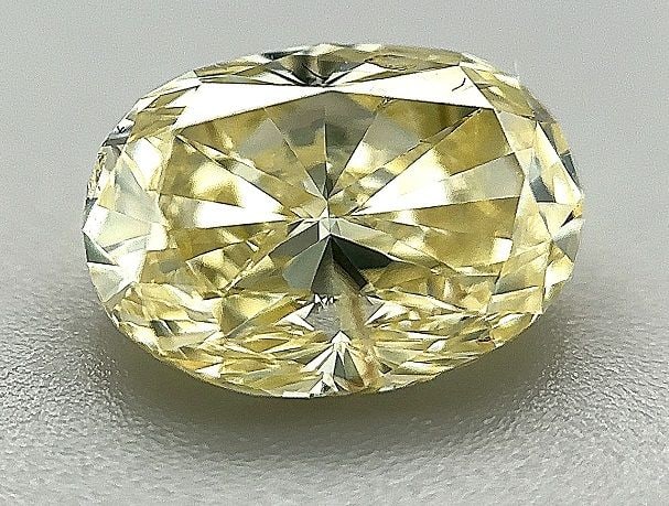 Loose Diamond - OVAL 2.25ct Yellow I1 (1 of 1)