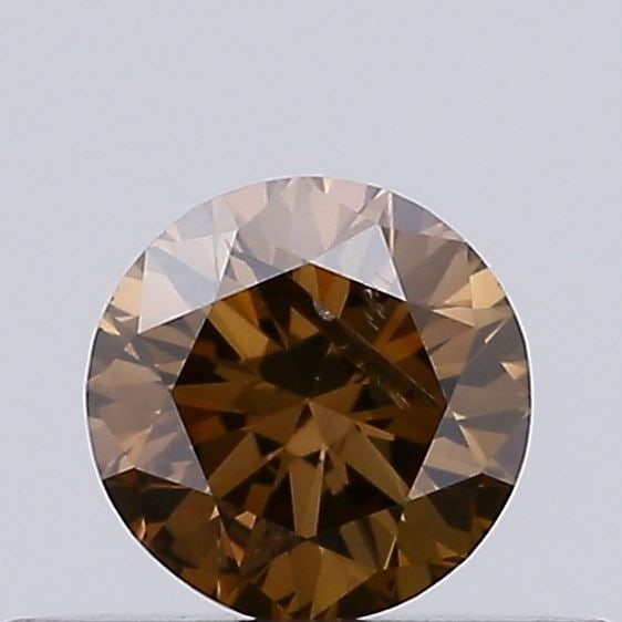 Loose Diamond - ROUND 0.25ct Fancy Brown SI2: Loose Diamond - ROUND 0.25ct Fancy Brown SI2 Source: Natural Shape: ROUND Carats: 0.25 Color: Fancy Brown Certification: NONE Video: