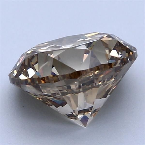 Loose Diamond - ROUND 4.03ct Fancy Light Yellowish Brown SI2: Loose Diamond - ROUND 4.03ct Fancy Light Yellowish Brown SI2 Source: Natural Shape: ROUND Carats: 4.03 Color: Fancy Light Yellowish Brown Certification: GIA Video: