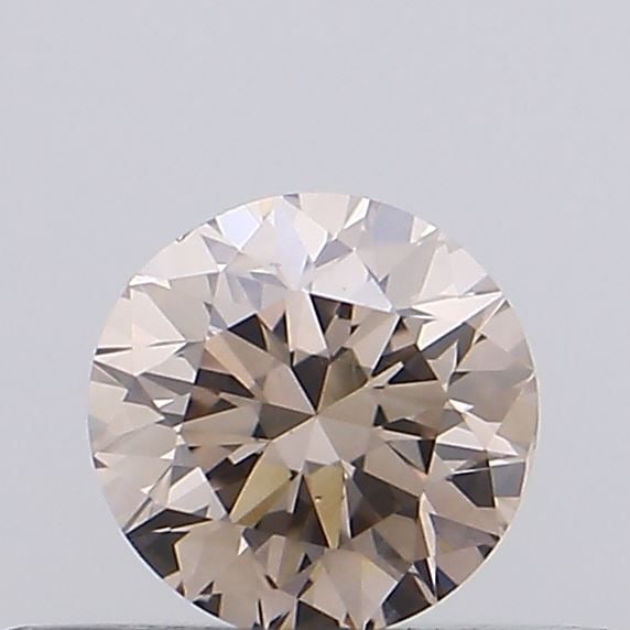Loose Diamond - ROUND 0.23ct Fancy Brown VS1: Loose Diamond - ROUND 0.23ct Fancy Brown VS1 Source: Natural Shape: ROUND Carats: 0.23 Color: Fancy Brown Certification: NONE Video: