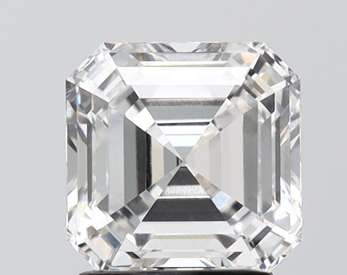 Loose Diamond - ASSCHER 2.07ct F IF: Loose Diamond - ASSCHER 2.07ct F IF Source: This is a real non-mined Diamond that has been grown in a lab Shape: ASSCHER Carats: 2.07 Color: F Clarity: IF Certification: IGI Video: