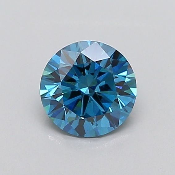 Ideal Loose Diamond - ROUND 1.13ct Fancy Vivid Blue VS2: Ideal Loose Diamond - ROUND 1.13ct Fancy Vivid Blue VS2 Source: This is a real non-mined Diamond that has been grown in a lab Shape: ROUND Carats: 1.13 Color: Fancy Vivid Blue Certification: IGI The D