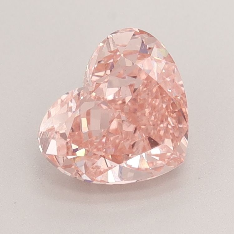 Loose Diamond - HEART 1.54ct Fancy Vivid Pink VS1: Loose Diamond - HEART 1.54ct Fancy Vivid Pink VS1 Source: This is a real non-mined Diamond that has been grown in a lab Shape: HEART Carats: 1.54 Color: Fancy Vivid Pink Certification: IGI Video: