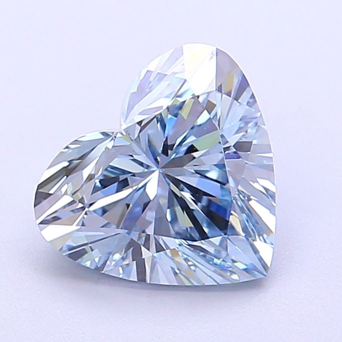 Loose Diamond - HEART 2.06ct Fancy Intense Blue VVS2: Loose Diamond - HEART 2.06ct Fancy Intense Blue VVS2 Source: This is a real non-mined Diamond that has been grown in a lab Shape: HEART Carats: 2.06 Color: Fancy Intense Blue Certification: IGI Video: