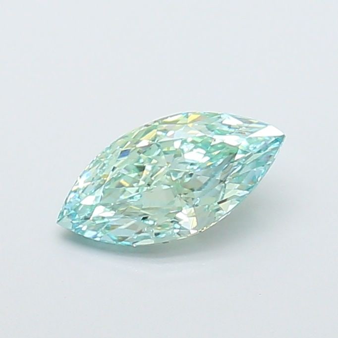 Loose Diamond - MARQUISE 1.01ct Fancy Vivid Green VS2: Loose Diamond - MARQUISE 1.01ct Fancy Vivid Green VS2 Source: This is a real non-mined Diamond that has been grown in a lab Shape: MARQUISE Carats: 1.01 Color: Fancy Vivid Green Certification: IGI Vid