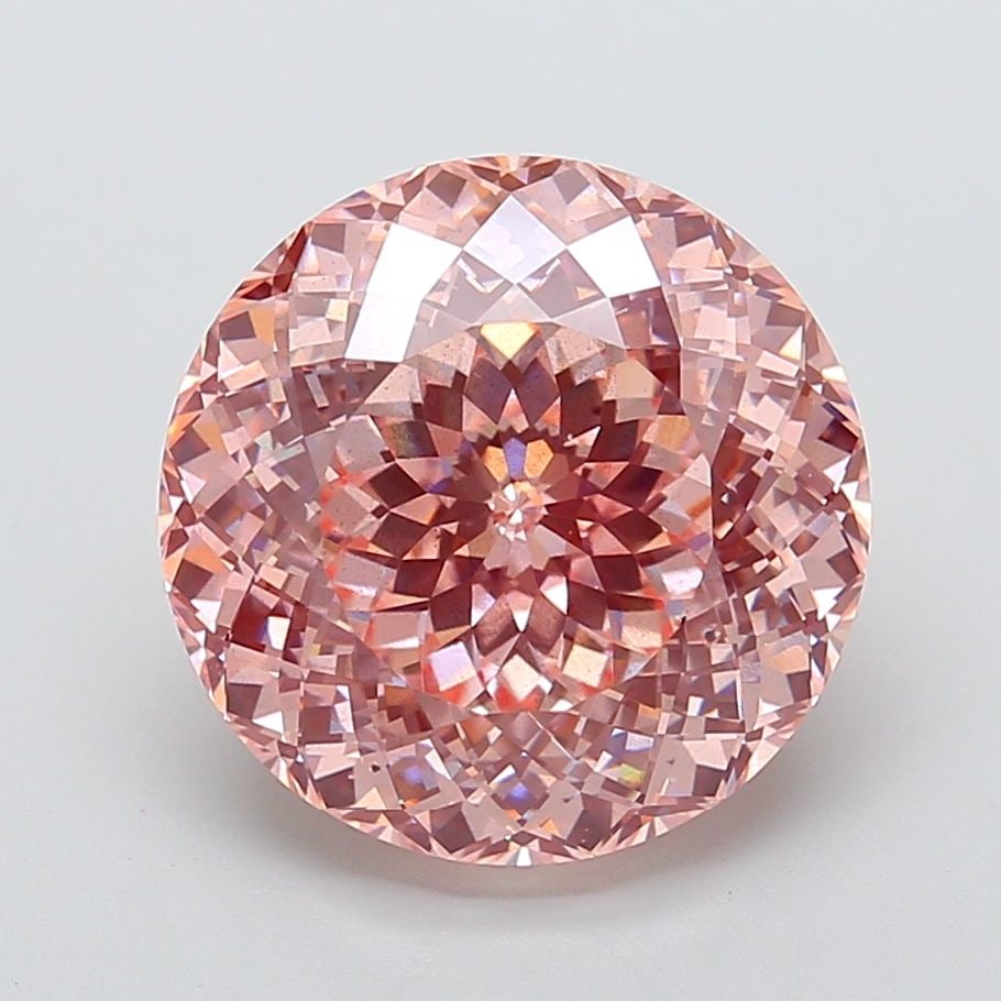 Loose Diamond - ROUND 10.05ct Fancy Intense Pink SI1: Loose Diamond - ROUND 10.05ct Fancy Intense Pink SI1 Source: This is a real non-mined Diamond that has been grown in a lab Shape: ROUND Carats: 10.05 Color: Fancy Intense Pink Certification: IGI Video