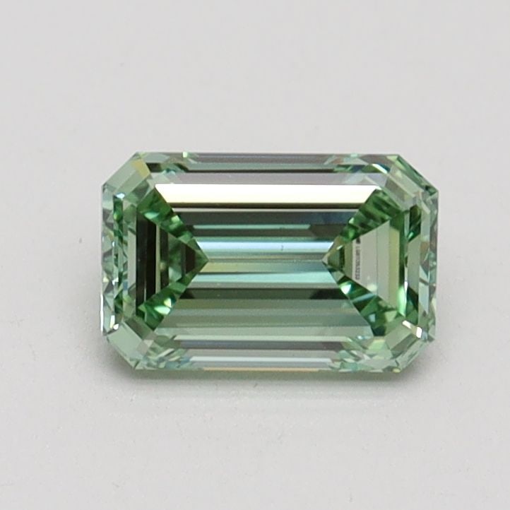 Loose Diamond - EMERALD 0.7ct Fancy Intense Green VVS2: Loose Diamond - EMERALD 0.7ct Fancy Intense Green VVS2 Source: This is a real non-mined Diamond that has been grown in a lab Shape: EMERALD Carats: 0.7 Color: Fancy Intense Green Certification: IGI Vi