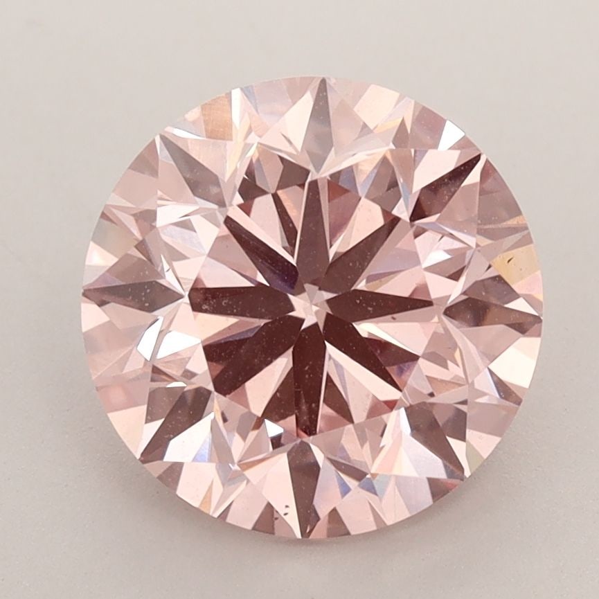 Loose Diamond - ROUND 3.01ct Fancy Intense Pink VS2: Loose Diamond - ROUND 3.01ct Fancy Intense Pink VS2 Source: This is a real non-mined Diamond that has been grown in a lab Shape: ROUND Carats: 3.01 Color: Fancy Intense Pink Certification: IGI Video: