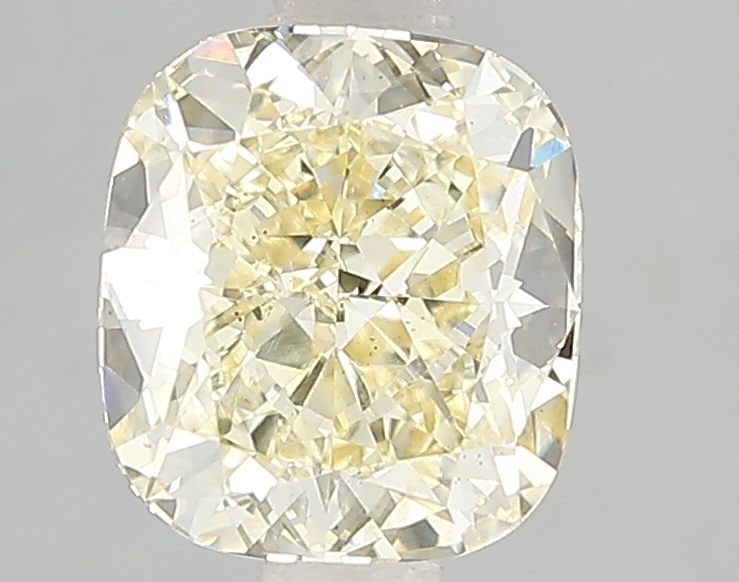 Loose Diamond - CUSHION MODIFIED 2.05ct Fancy Yellow SI1: Loose Diamond - CUSHION MODIFIED 2.05ct Fancy Yellow SI1 Source: This is a real non-mined Diamond that has been grown in a lab Shape: CUSHION MODIFIED Carats: 2.05 Color: Fancy Yellow Certification: I