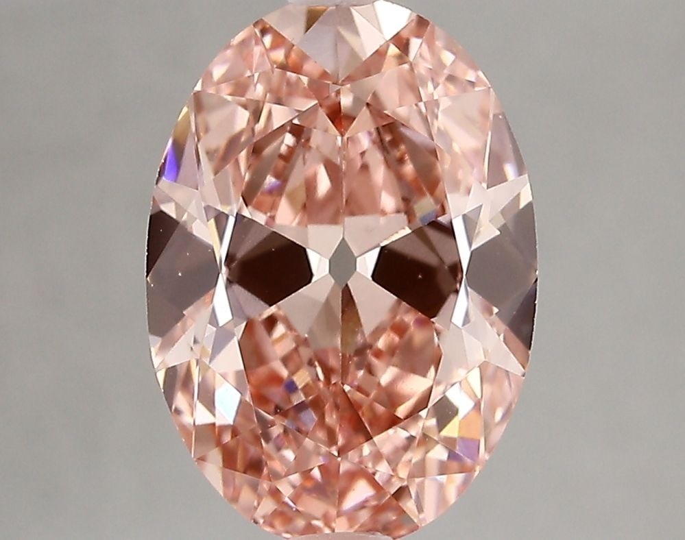 Loose Diamond - OVAL 3.01ct Fancy Vivid Pink VS1: Loose Diamond - OVAL 3.01ct Fancy Vivid Pink VS1 Source: This is a real non-mined Diamond that has been grown in a lab Shape: OVAL Carats: 3.01 Color: Fancy Vivid Pink Certification: IGI Video: