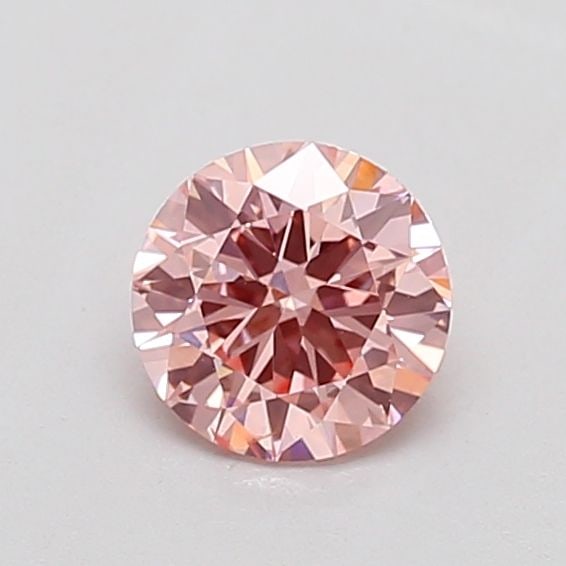 Loose Diamond - ROUND 0.56ct Fancy Vivid Pink SI1: Loose Diamond - ROUND 0.56ct Fancy Vivid Pink SI1 Source: This is a real non-mined Diamond that has been grown in a lab Shape: ROUND Carats: 0.56 Color: Fancy Vivid Pink Certification: NONE The Diamon