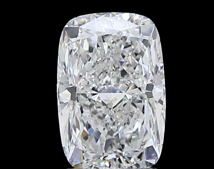 Loose Diamond - CUSHION MODIFIED 2.57ct E VS1: Loose Diamond - CUSHION MODIFIED 2.57ct E VS1 Source: This is a real non-mined Diamond that has been grown in a lab Shape: CUSHION MODIFIED Carats: 2.57 Color: E Clarity: VS1 Certification: IGI