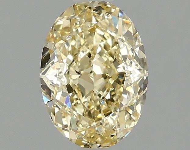 Loose Diamond - OVAL 1.1ct Fancy Intense Yellow VS1: Loose Diamond - OVAL 1.1ct Fancy Intense Yellow VS1 Source: This is a real non-mined Diamond that has been grown in a lab Shape: OVAL Carats: 1.1 Color: Fancy Intense Yellow Certification: IGI