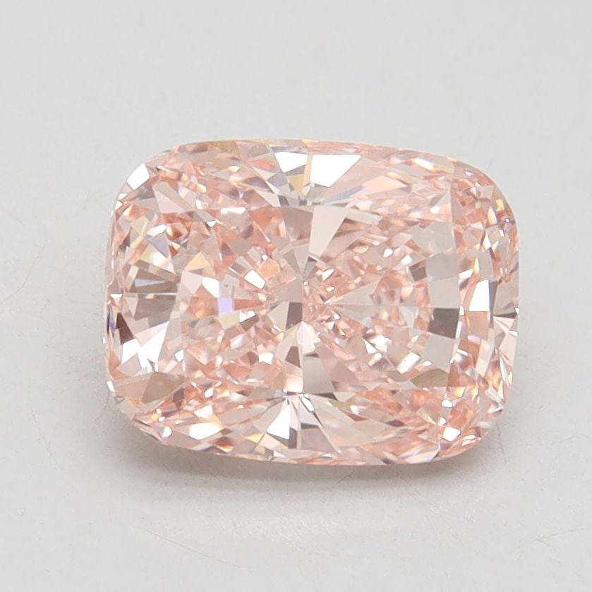 Loose Diamond - CUSHION BRILLIANT 1.66ct Fancy Intense Pink VS1: Loose Diamond - CUSHION BRILLIANT 1.66ct Fancy Intense Pink VS1 Source: This is a real non-mined Diamond that has been grown in a lab Shape: CUSHION BRILLIANT Carats: 1.66 Color: Fancy Intense Pink Ce