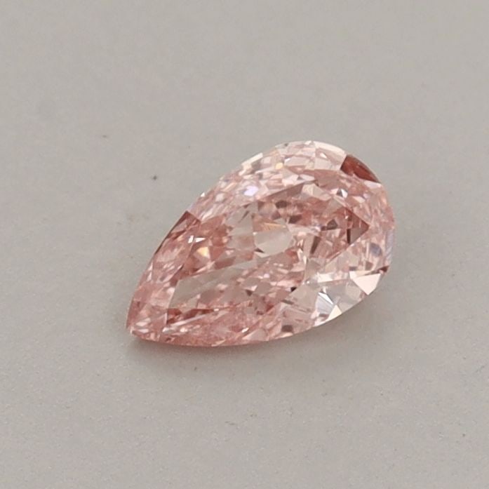 Loose Diamond - PEAR 0.3ct Fancy Vivid Pink VVS2: Loose Diamond - PEAR 0.3ct Fancy Vivid Pink VVS2 Source: This is a real non-mined Diamond that has been grown in a lab Shape: PEAR Carats: 0.3 Color: Fancy Vivid Pink Certification: IGI The