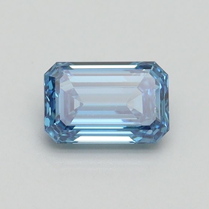Loose Diamond - EMERALD 0.5ct Fancy Vivid Blue VS1 (1 of 1)