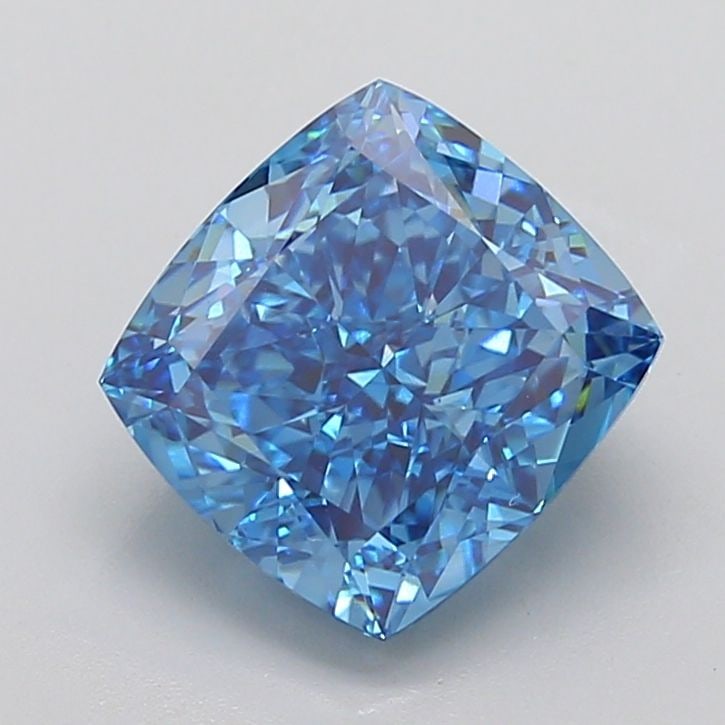 Loose Diamond - CUSHION MODIFIED 6.51ct Fancy Vivid Blue VS1: Loose Diamond - CUSHION MODIFIED 6.51ct Fancy Vivid Blue VS1 Source: This is a real non-mined Diamond that has been grown in a lab Shape: CUSHION MODIFIED Carats: 6.51 Color: Fancy Vivid Blue