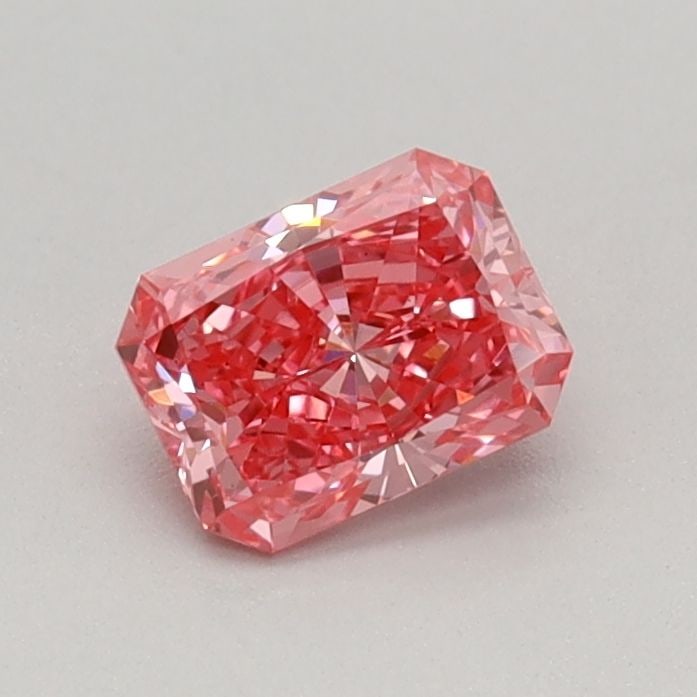 Loose Diamond - RADIANT 0.39ct Fancy Vivid Pink VS1: Loose Diamond - RADIANT 0.39ct Fancy Vivid Pink VS1 Source: This is a real non-mined Diamond that has been grown in a lab Shape: RADIANT Carats: 0.39 Color: Fancy Vivid Pink Certification: IGI Video: