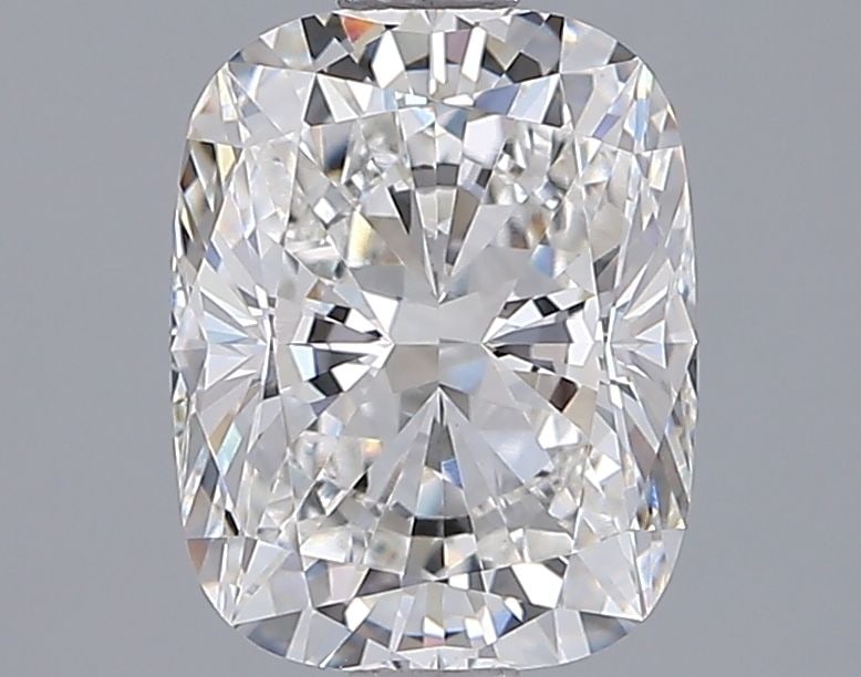 Loose Diamond - CUSHION MODIFIED 2.07ct F VVS2: Loose Diamond - CUSHION MODIFIED 2.07ct F VVS2 Source: This is a real non-mined Diamond that has been grown in a lab Shape: CUSHION MODIFIED Carats: 2.07 Color: F Clarity: VVS2 Certification: IGI Vide