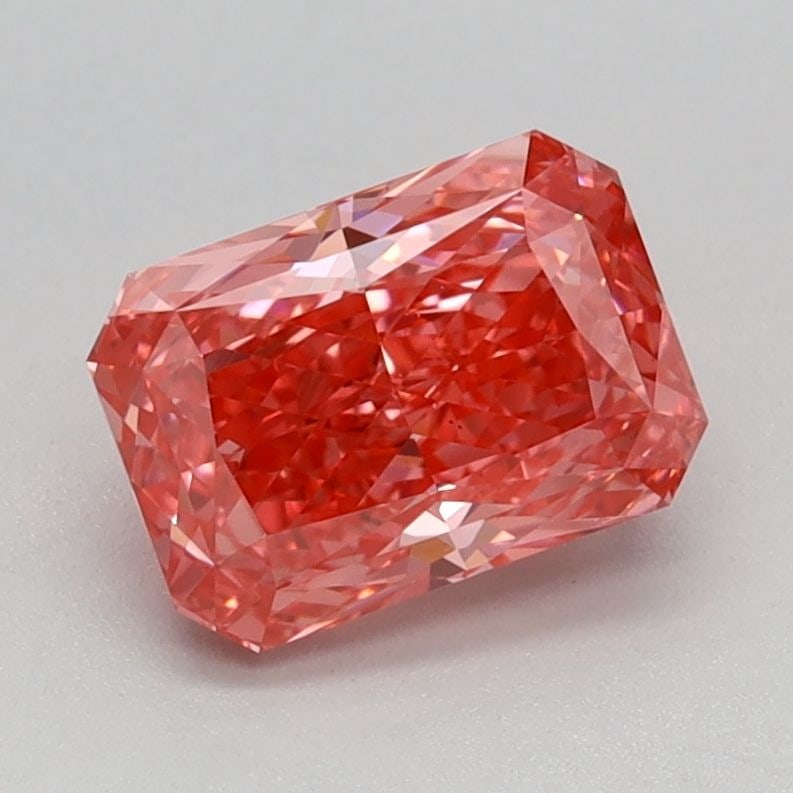 Loose Diamond - RADIANT 1.02ct Fancy Vivid Pink VS2: Loose Diamond - RADIANT 1.02ct Fancy Vivid Pink VS2 Source: This is a real non-mined Diamond that has been grown in a lab Shape: RADIANT Carats: 1.02 Color: Fancy Vivid Pink Certification: IGI Video: