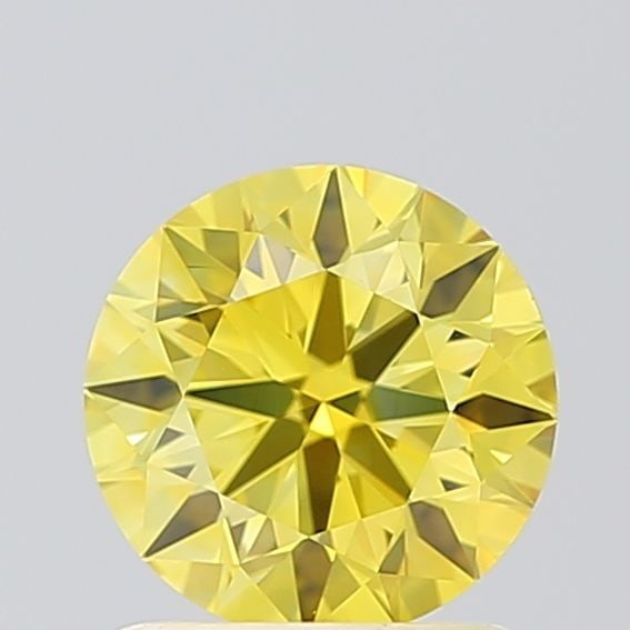 Ideal Loose Diamond - ROUND 1.06ct Fancy Intense Yellow VVS1: Ideal Loose Diamond - ROUND 1.06ct Fancy Intense Yellow VVS1 Source: This is a real non-mined Diamond that has been grown in a lab Shape: ROUND Carats: 1.06 Color: Fancy Intense Yellow Certification: