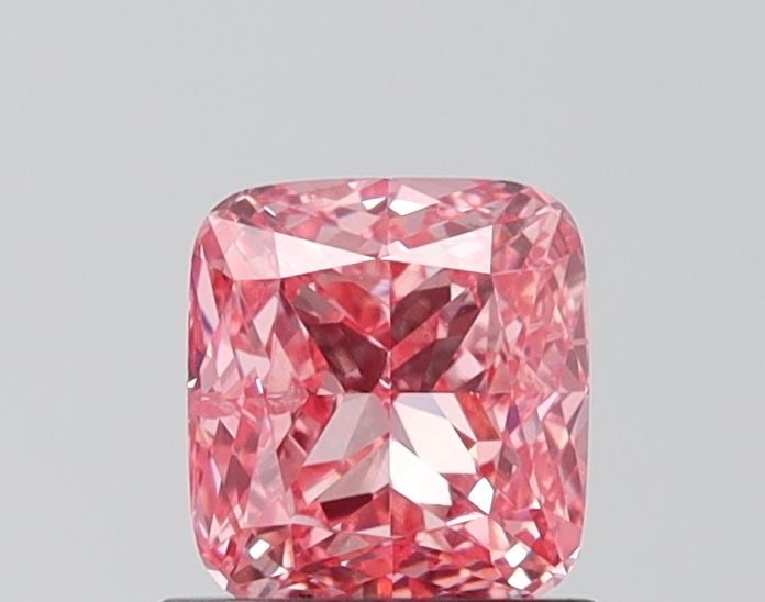 Loose Diamond - CUSHION MODIFIED 1.01ct Fancy Vivid Pink SI1: Loose Diamond - CUSHION MODIFIED 1.01ct Fancy Vivid Pink SI1 Source: This is a real non-mined Diamond that has been grown in a lab Shape: CUSHION MODIFIED Carats: 1.01 Color: Fancy Vivid Pink Certific