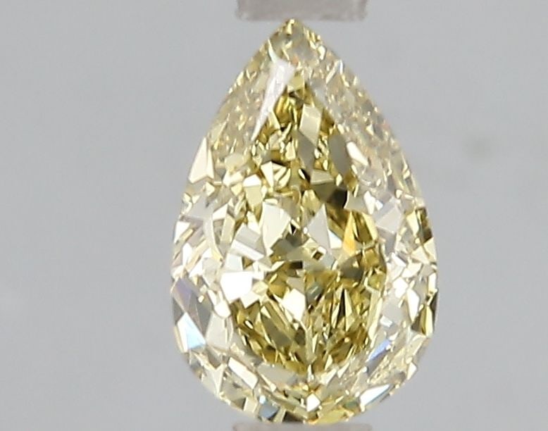 Loose Diamond - PEAR 1.05ct Fancy Intense Yellow VS1: Loose Diamond - PEAR 1.05ct Fancy Intense Yellow VS1 Source: This is a real non-mined Diamond that has been grown in a lab Shape: PEAR Carats: 1.05 Color: Fancy Intense Yellow Certification: IGI Video