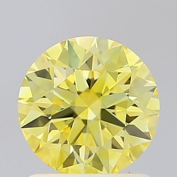 Ideal Loose Diamond - ROUND 1.03ct Fancy Intense Yellow VS1: Ideal Loose Diamond - ROUND 1.03ct Fancy Intense Yellow VS1 Source: This is a real non-mined Diamond that has been grown in a lab Shape: ROUND Carats: 1.03 Color: Fancy Intense Yellow Certification: I