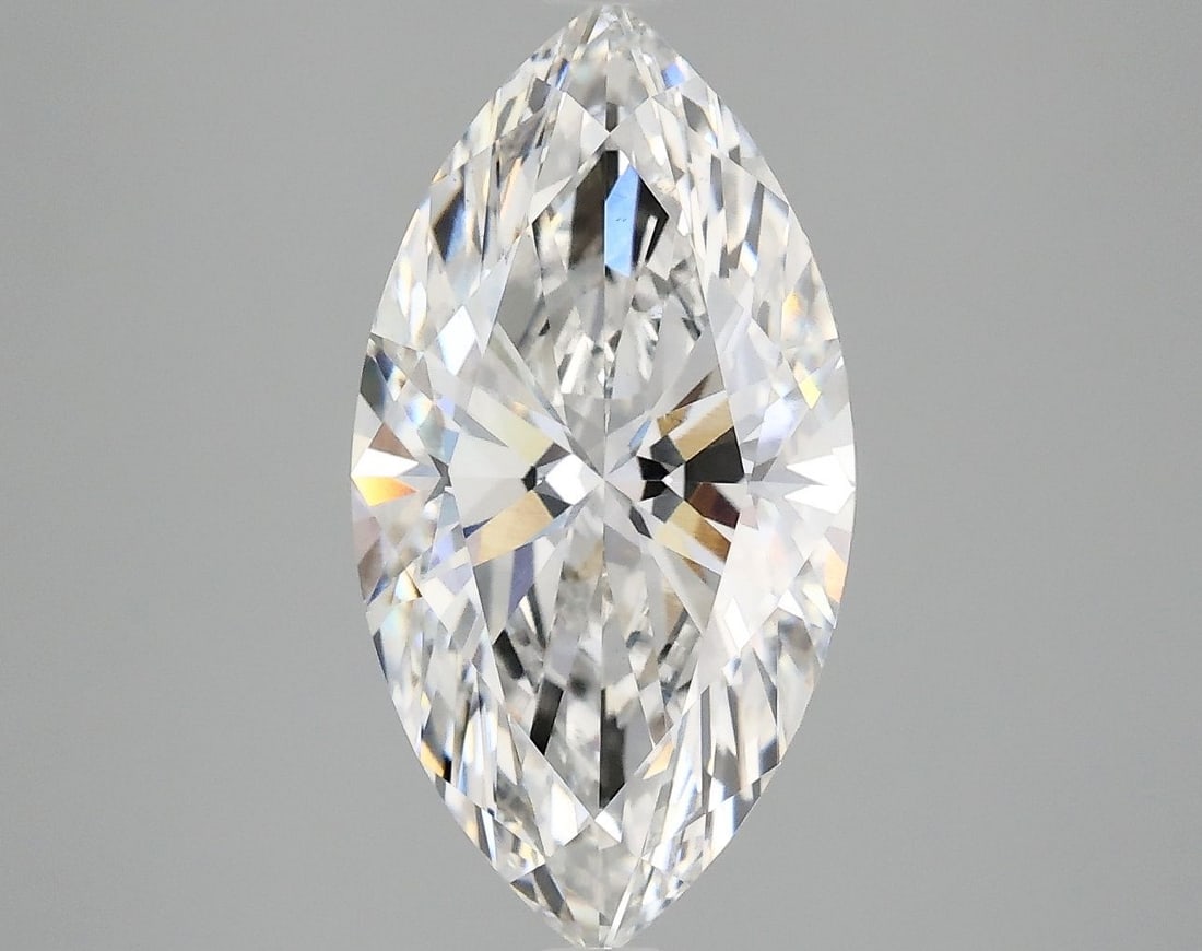 Loose Diamond - MARQUISE 3.56ct F VS1: Loose Diamond - MARQUISE 3.56ct F VS1 Source: This is a real non-mined Diamond that has been grown in a lab Shape: MARQUISE Carats: 3.56 Color: F Clarity: VS1 Certification: IGI Video: