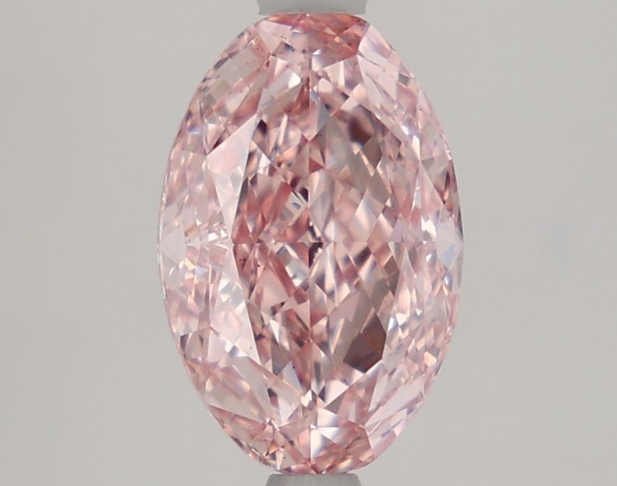 Loose Diamond - OVAL 2.14ct Fancy Intense Pink VS1: Loose Diamond - OVAL 2.14ct Fancy Intense Pink VS1 Source: This is a real non-mined Diamond that has been grown in a lab Shape: OVAL Carats: 2.14 Color: Fancy Intense Pink Certification: IGI Video: