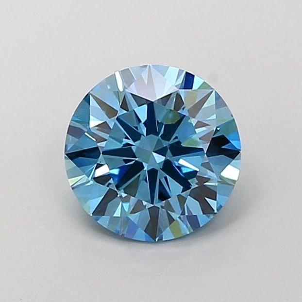 Ideal Loose Diamond - ROUND 1.14ct Fancy Vivid Blue VS1: Ideal Loose Diamond - ROUND 1.14ct Fancy Vivid Blue VS1 Source: This is a real non-mined Diamond that has been grown in a lab Shape: ROUND Carats: 1.14 Color: Fancy Vivid Blue Certification: IGI Video