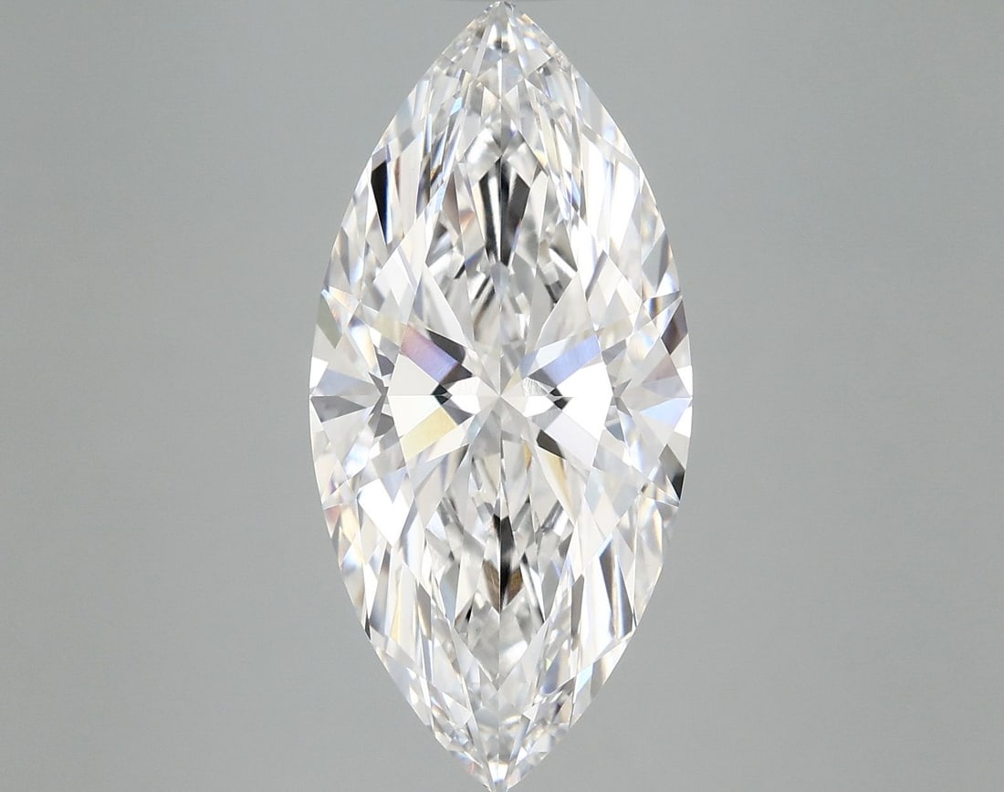 Loose Diamond - MARQUISE 5.07ct E VVS2: Loose Diamond - MARQUISE 5.07ct E VVS2 Source: This is a real non-mined Diamond that has been grown in a lab Shape: MARQUISE Carats: 5.07 Color: E Clarity: VVS2 Certification: IGI Video: