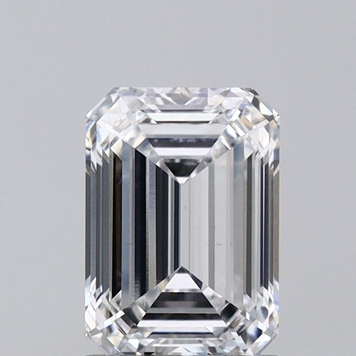 Loose Diamond - EMERALD 1.57ct D VVS2: Loose Diamond - EMERALD 1.57ct D VVS2 Source: This is a real non-mined Diamond that has been grown in a lab Shape: EMERALD Carats: 1.57 Color: D Clarity: VVS2 Certification: IGI Video: