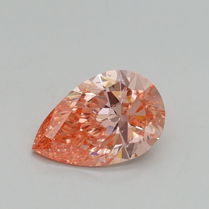 Loose Diamond - PEAR 0.79ct Fancy Intense Pink SI1: Loose Diamond - PEAR 0.79ct Fancy Intense Pink SI1 Source: This is a real non-mined Diamond that has been grown in a lab Shape: PEAR Carats: 0.79 Color: Fancy Intense Pink Certification: IGI Video: