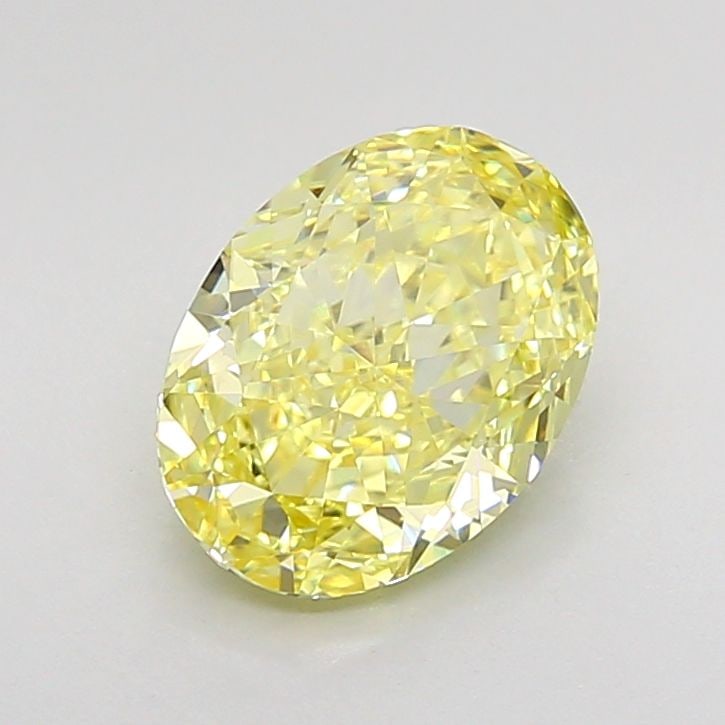 Loose Diamond - OVAL 1.67ct Fancy Intense Yellow VVS2: Loose Diamond - OVAL 1.67ct Fancy Intense Yellow VVS2 Source: This is a real non-mined Diamond that has been grown in a lab Shape: OVAL Carats: 1.67 Color: Fancy Intense Yellow Certification: IGI