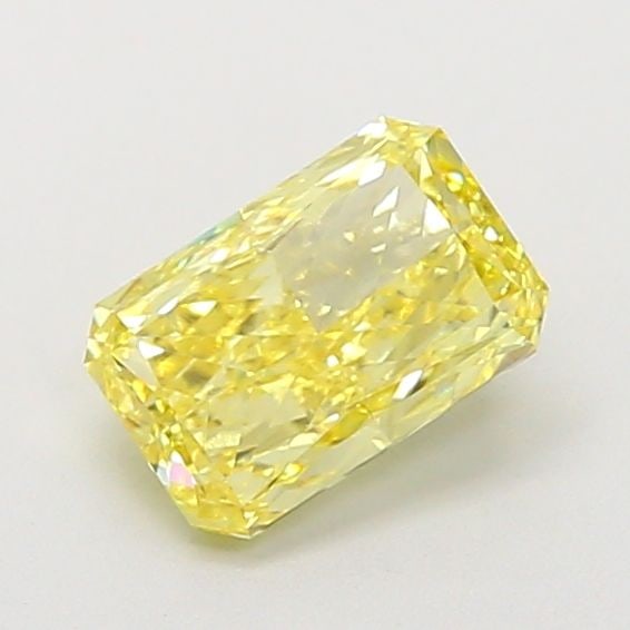 Loose Diamond - RADIANT 1.34ct Fancy Intense Yellow VVS2: Loose Diamond - RADIANT 1.34ct Fancy Intense Yellow VVS2 Source: This is a real non-mined Diamond that has been grown in a lab Shape: RADIANT Carats: 1.34 Color: Fancy Intense Yellow Certification: IG