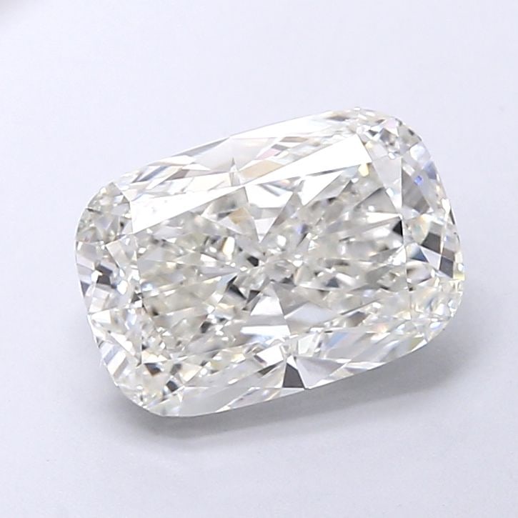 Loose Diamond - CUSHION MODIFIED 3.0ct G VVS2: Loose Diamond - CUSHION MODIFIED 3.0ct G VVS2 Source: This is a real non-mined Diamond that has been grown in a lab Shape: CUSHION MODIFIED Carats: 3.0 Color: G Clarity: VVS2 Certification: IGI Video: