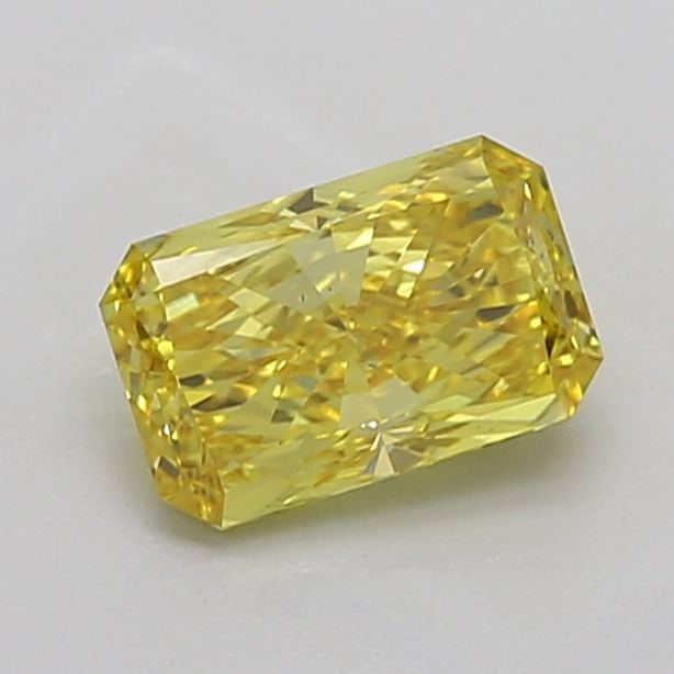 Loose Diamond - RADIANT 1.66ct Fancy Vivid Yellow VS2: Loose Diamond - RADIANT 1.66ct Fancy Vivid Yellow VS2 Source: This is a real non-mined Diamond that has been grown in a lab Shape: RADIANT Carats: 1.66 Color: Fancy Vivid Yellow Certification: IGI The