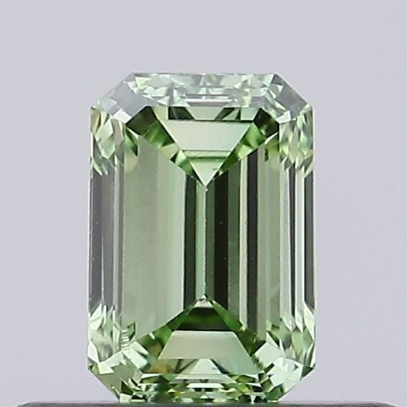 Loose Diamond - EMERALD 0.4ct Fancy Vivid Green VS1: Loose Diamond - EMERALD 0.4ct Fancy Vivid Green VS1 Source: This is a real non-mined Diamond that has been grown in a lab Shape: EMERALD Carats: 0.4 Color: Fancy Vivid Green Certification: IGI Video:
