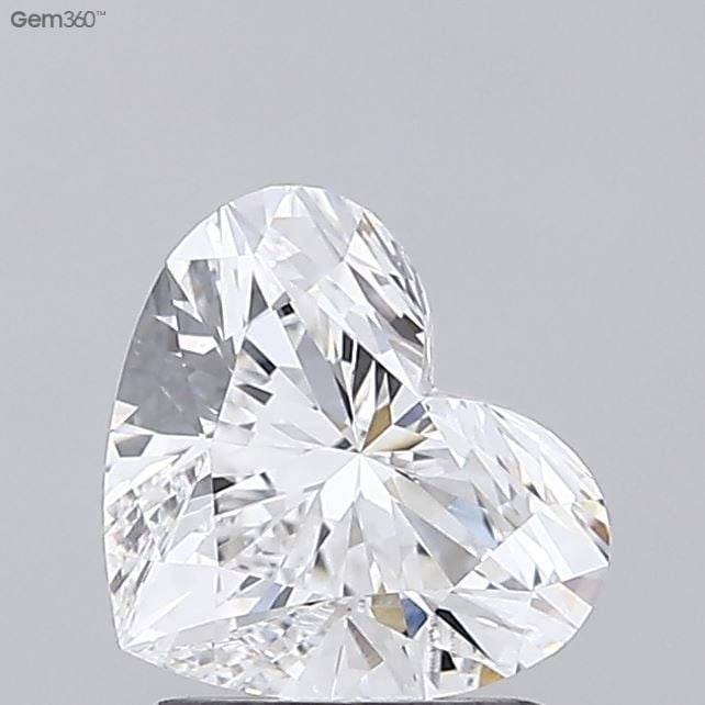 Loose Diamond - HEART 1.54ct E VVS2: Loose Diamond - HEART 1.54ct E VVS2 Source: This is a real non-mined Diamond that has been grown in a lab Shape: HEART Carats: 1.54 Color: E Clarity: VVS2 Certification: IGI Video: