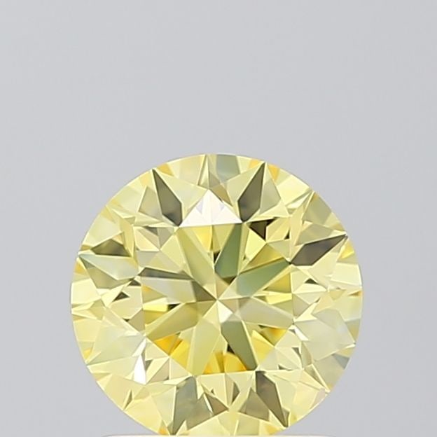 Loose Diamond - ROUND 1.01ct Fancy Vivid Yellow VVS1: Loose Diamond - ROUND 1.01ct Fancy Vivid Yellow VVS1 Source: This is a real non-mined Diamond that has been grown in a lab Shape: ROUND Carats: 1.01 Color: Fancy Vivid Yellow Certification: IGI Video: