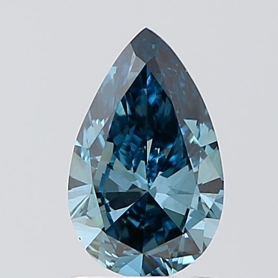 Loose Diamond - PEAR 1.09ct Fancy Deep Greenish Blue VS1: Loose Diamond - PEAR 1.09ct Fancy Deep Greenish Blue VS1 Source: This is a real non-mined Diamond that has been grown in a lab Shape: PEAR Carats: 1.09 Color: Fancy Deep Greenish Blue Certification: I