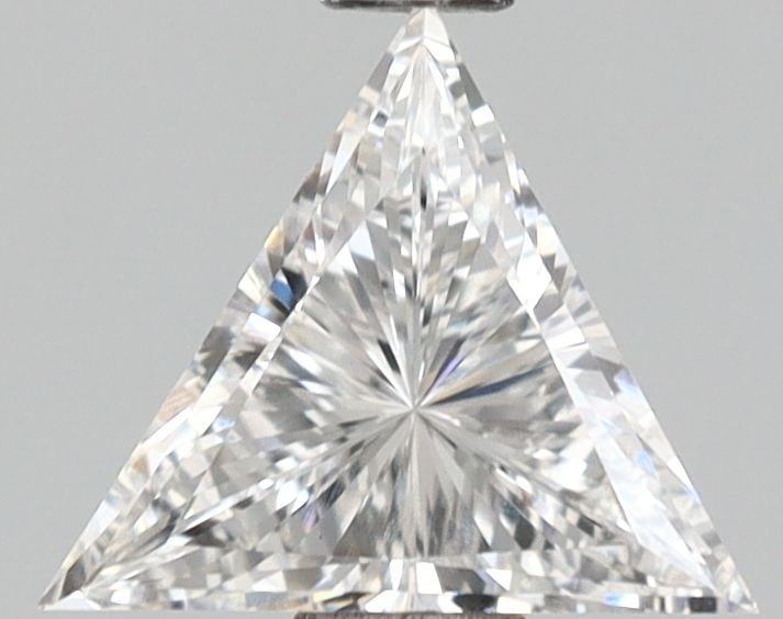Loose Diamond - TRIANGULAR 0.65ct E VVS2: Loose Diamond - TRIANGULAR 0.65ct E VVS2 Source: This is a real non-mined Diamond that has been grown in a lab Shape: TRIANGULAR Carats: 0.65 Color: E Clarity: VVS2 Certification: IGI Video: