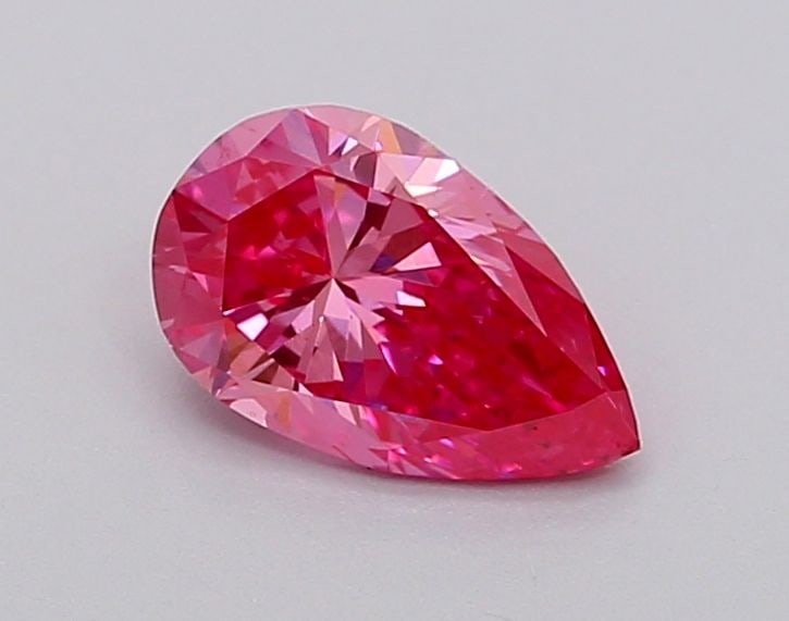 Loose Diamond - PEAR 0.73ct Fancy Vivid Pink VS1: Loose Diamond - PEAR 0.73ct Fancy Vivid Pink VS1 Source: This is a real non-mined Diamond that has been grown in a lab Shape: PEAR Carats: 0.73 Color: Fancy Vivid Pink Certification: IGI Video: