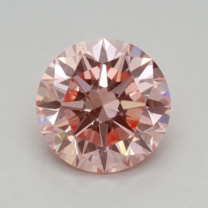 Loose Diamond - ROUND 0.42ct Fancy Vivid Pink VVS2: Loose Diamond - ROUND 0.42ct Fancy Vivid Pink VVS2 Source: This is a real non-mined Diamond that has been grown in a lab Shape: ROUND Carats: 0.42 Color: Fancy Vivid Pink Certification: IGI Video:
