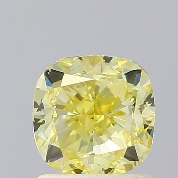Loose Diamond - CUSHION BRILLIANT 1.17ct Fancy Intense Yellow VS1: Loose Diamond - CUSHION BRILLIANT 1.17ct Fancy Intense Yellow VS1 Source: This is a real non-mined Diamond that has been grown in a lab Shape: CUSHION BRILLIANT Carats: 1.17 Color: Fancy Intense Yello