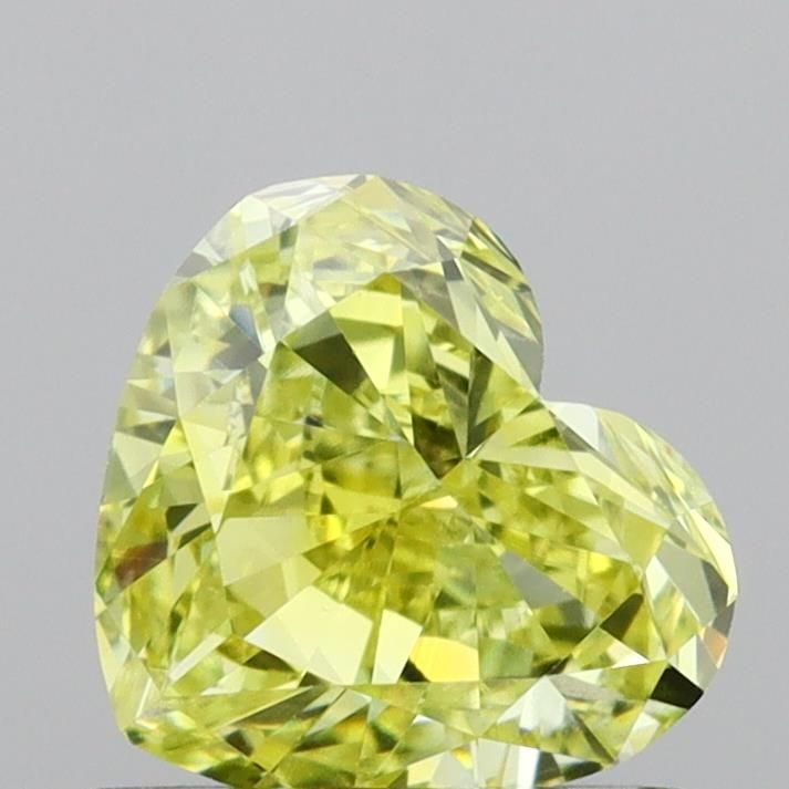 Loose Diamond - HEART 1.06ct Fancy Intense Yellow VVS2: Loose Diamond - HEART 1.06ct Fancy Intense Yellow VVS2 Source: This is a real non-mined Diamond that has been grown in a lab Shape: HEART Carats: 1.06 Color: Fancy Intense Yellow Certification: IGI Vi