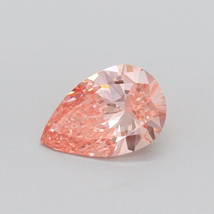 Loose Diamond - PEAR 0.51ct Fancy Vivid Pink SI2: Loose Diamond - PEAR 0.51ct Fancy Vivid Pink SI2 Source: This is a real non-mined Diamond that has been grown in a lab Shape: PEAR Carats: 0.51 Color: Fancy Vivid Pink Certification: IGI Video: